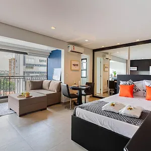 Easy Star - Espaçoso Studio Ao Lado Do Aeroporto De Congonhas - Zy01g São Paulo